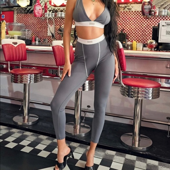 Bralette Top & Leggings Set